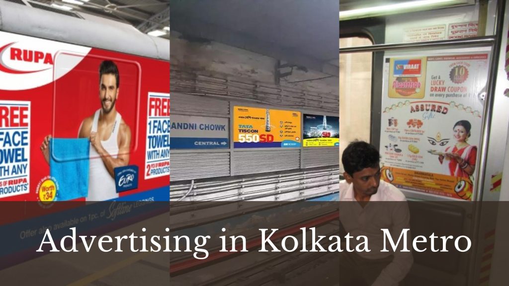 Kolkata Metro advertising